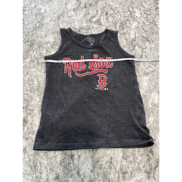 Major League Baseball Toddler Boston Red Sox Tank Top, Dark Gray 5T - Picture 5 of 6